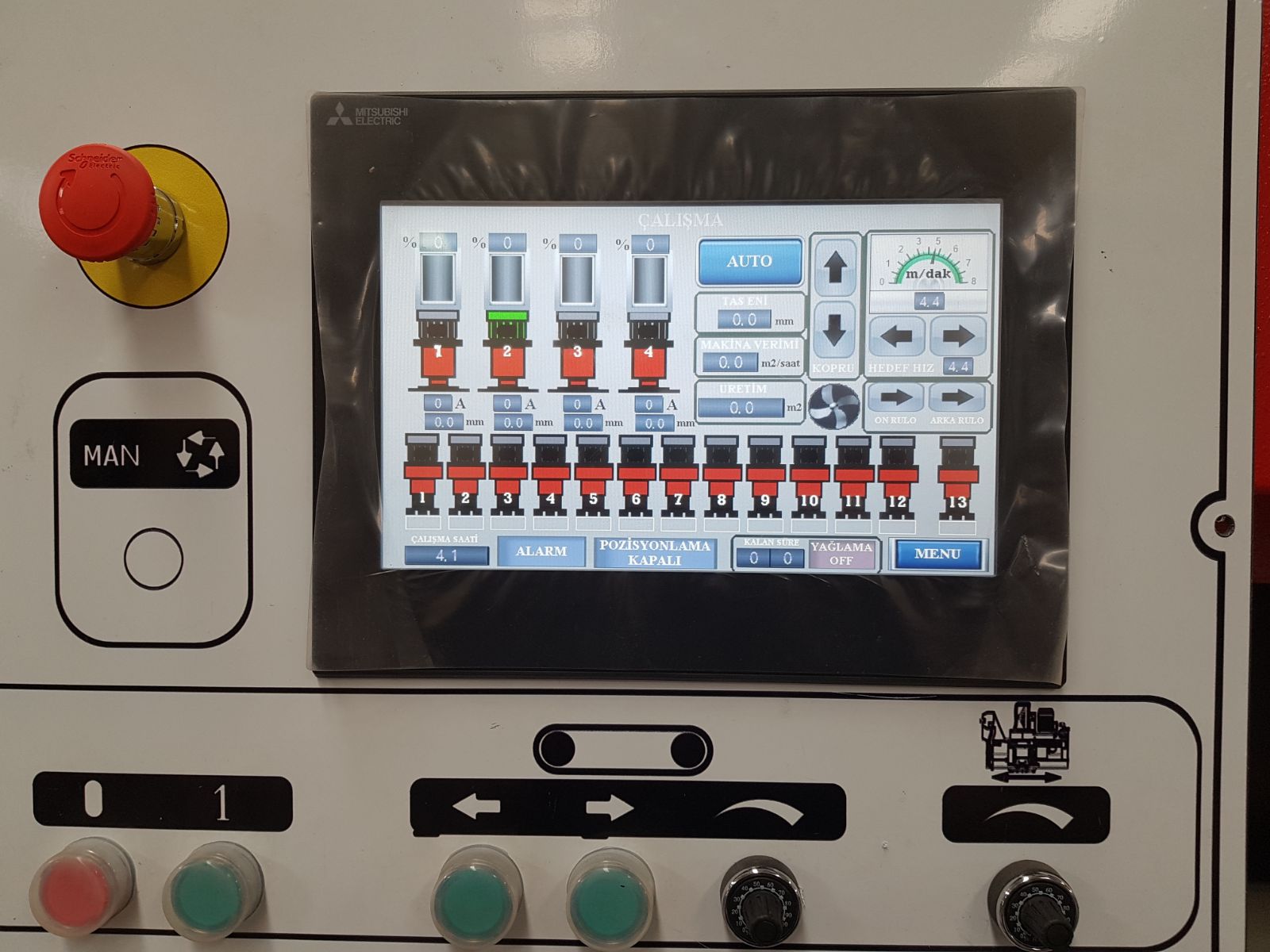Calibrating & Polishing Machine