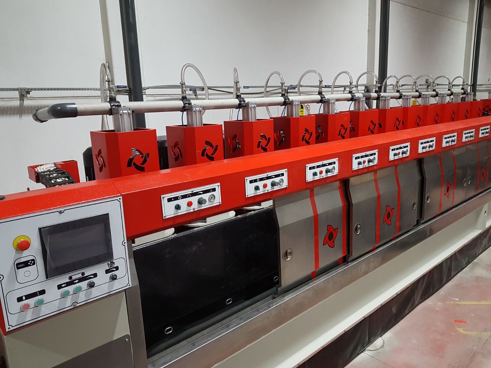 Calibrating & Polishing Machine