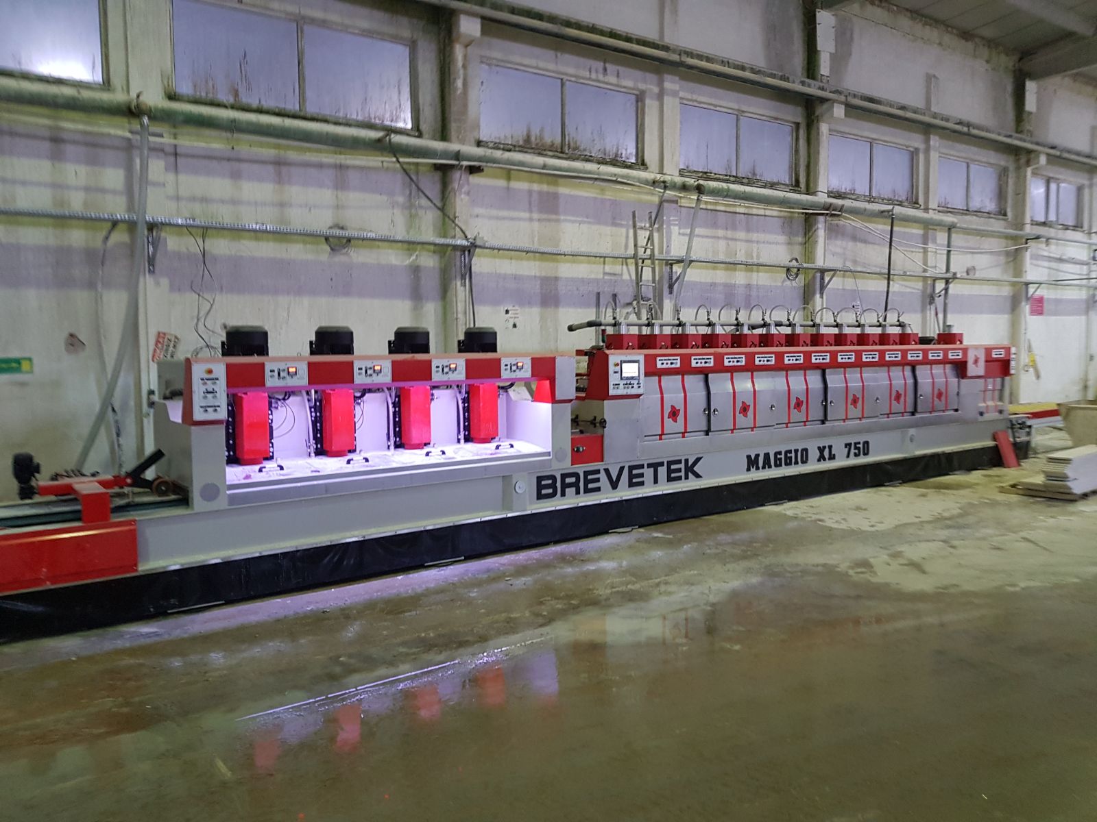 Calibrating & Polishing Machine