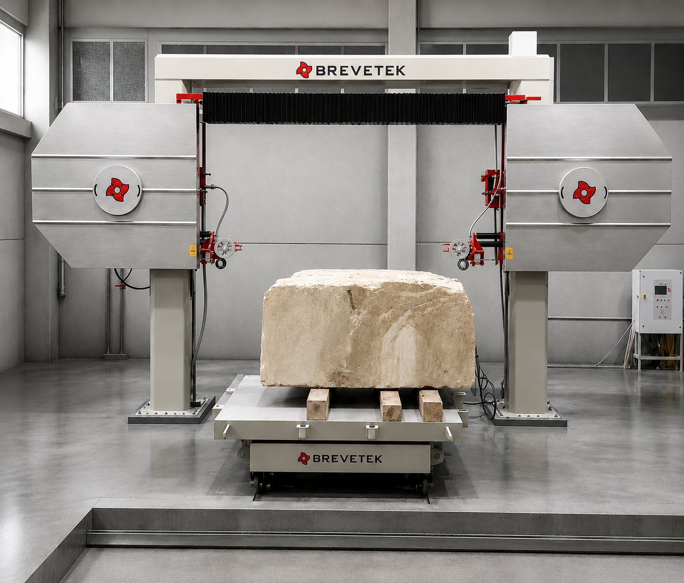 Monotel Blok Kesme Makinesi